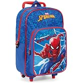 PERLETTI Disney Frozen Backpack with Removable Wheels for Girls &ndash; Princesses Elsa Anna Children's Nursery &ndash; Small Trolley The
