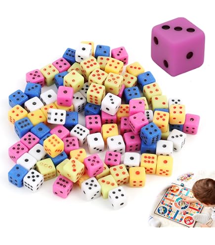 Weible Spiele 05207 Lot de 100 cubes en acrylique Ivoire 7 mm Weible Spiele 05207 Lot de 100 cubes en acrylique Ivoire 7 mm