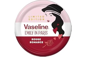 Vaseline Rouge Romance Lip Balm Tin Limited Edition x Emily in Paris For moisturisation and a deep red Parisian tint 20 g