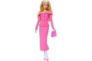Barbie Signature Styled by Andrew Mukamal Fashion Doll, da collezione con 3 look da giorno e da sera e accessori, include supporto, JBH81