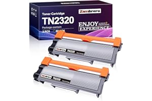 Zambrero Compatibile Toner TN2320 Sostituzione per Brother TN2320 TN2310 Toner per Brother MFC-L2700DW MFC-L2700DN MFC-L2720DW MFC-L2740DW HL-L2300D HL-L2340DW DCP-L2500D DCP-L2520DW (2 Nero)
