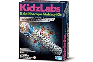 4M Kidz Labs Kaleidoscope Making Kit, Science and Activity Kit for Boys and Girls Ages 8 and Above, STEM Kit