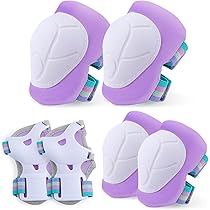 Set Protezioni Bambini 3-8 Anni - Ginocchiere, Gomitiere, Polsiere Con Zaino Unicorno, Per Sport Estremi - Foto 3