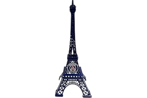 PARIS SAINT-GERMAIN PSG Tour Eiffel Acier Collection Officielle Paris Saint Germain - 10 cm