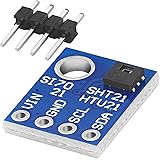 AZDelivery GY-21 HTU21 Sensore di Misurazione Umidità e Temperatura compatibile con Arduino incluso un E-Book!