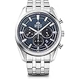Orient Stretto Solar Chronograph 43mm Navy Blue Dial Steel Strap Men’s Watch RA-TX0303L10B Should say- Orient Stretto Solar Chronograph 40mm Navy Blue Dial Steel Strap Men’s Watch RA-TX0303L10B