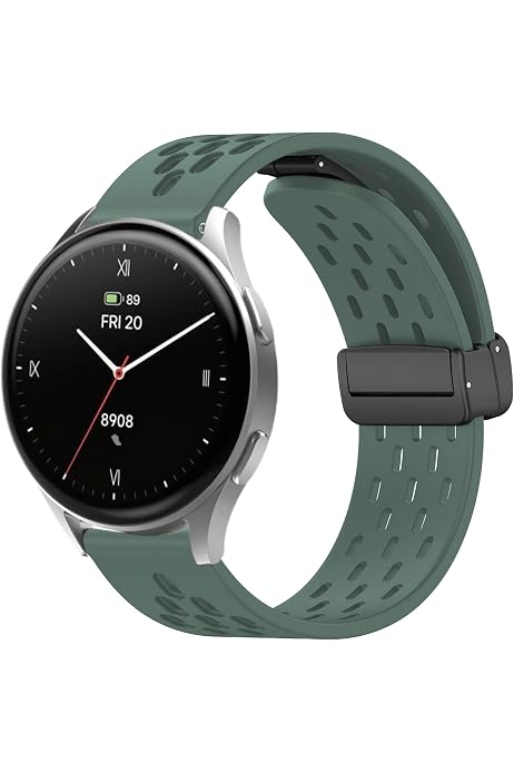 Lamshaw Smartwatch-Armband – Elastisch, Aus Stoff, Für Kuizil T70 4,9 Cm