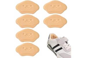 ‎EQLEF Fersenpolster Schuhe für Kinder, 6pcs Fersenhalter Kinder Fersenpolster für Zu Große Schuhe Schuheinlagen für Zu Große Schuhe Schuhverkleinerer für Mädchen und Jungen (6PCS)