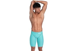 Arena Mens Powerskin Next Fina Approved Tech Suit Recycled Fabric Swimsuit Lined One Piece With Reinforced Shoulder Straps, Blue, 24 EU