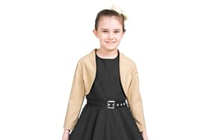 BlackButterfly Enfants Adaptés Bolero à Manches 3/4 Filles