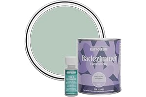 Rust-Oleum wasserbeständiger Fliesenlack für das Badezimmer in mattem Finish -Pastellgrün 750ml