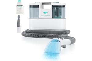 HAUSHOF StainZapper Air Carpet Cleaner Machines Cordless, 24V Spot Carpet Washer, Portable Carpet & Upholstery Cleaner, Lightweight Stain Remover with Deep Cleaning for Pet Stains, Couch, Car Seats