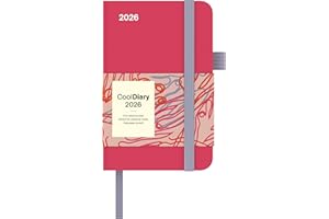 ‎N NEUMANNVERLAGE N Neumann - Sunset Coral Kalender 2026 – Buchkalender 9×14 cm mit Wochenübersicht, elastischem Verschlussband, Stifthalter & Tasche, kompakter Taschenkalender für Beruf, Schule & Alltag: Cool Diary