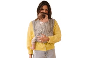 Studio Romeo - Porte bebe physiologique Duo -2 Bandeaux - Echarpe de portage bebe Pratique Et Facile - Fabrication Portugal - 100% Coton - OEKO-TEX - Dès 2 mois - Jusqu’à 12 kilos - S/M - T1 - Moss