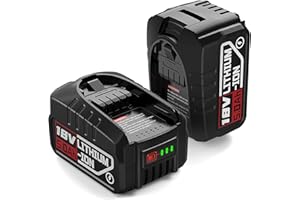 HAVENHARMO 2 Stück 18V Ersatzakku für Bosch Haus und Garten,18V 5.0Ah akku für Gloria akku Kompatibel mit Bosch PBA PSB PSR