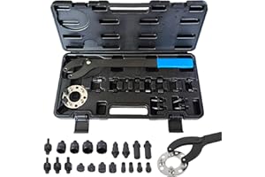 JAOGAUS Kit Messa in Fase Compatibile con VAG, Strumento Cinghia Dentata Albero a Camme, Attrezzo di Regolazione del Motore, Controchiave Universale per Albero a Camme per Albero/Camme a Gomito