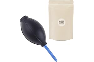 ADAPTOUT Dmuchawa gruszka do DSLR Czujnik Obiektyw Czyszczenie Mieszek mieszek mieszek mieszkowy kompatybilny z wszystkimi markami Canon Nikon Sony Pentax Fuji Panasonic Samsung Olympus Czyszczenie Czujnik