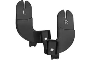 HENKGO Car Seat Adapter for Stroller Compatible with Baby Jogger City Select, City Select 2, or City Select LUX Stroller Accessories Car Seat Adapter for Stroller (Black)