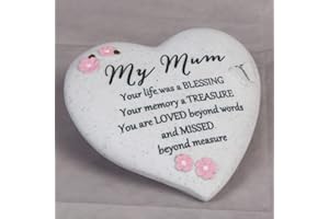 Celebrations Widdop Thoughts Of You 'Mum' Graveside Heart