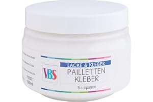 ‎VBS VBS Paillettenkleber 150ml Schmucksteinkleber Klebbstoff klar Kleber