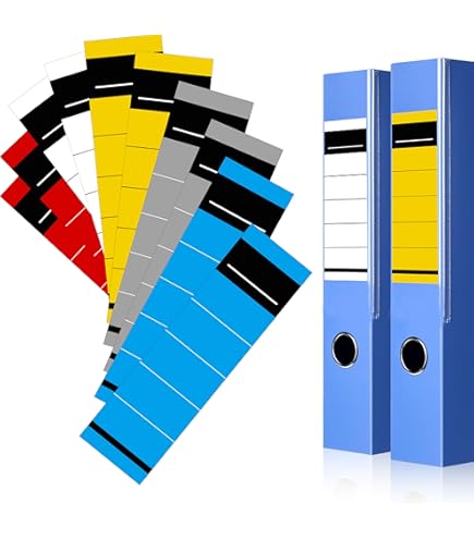 Leitz SPINE LABEL BLUE SHORT BROAD Al Masam Stationery LLC