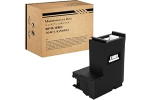 F-ink E-04D1 - Scatola di manutenzione compatibile con T04D1, funziona con stampante ET-M3180 ET-M3170 ET-M3140 ET-M2170 ET-M2140 ET-M1180 ET-M1170 ET-4750 ET-3750 ET-3750 ET-3700