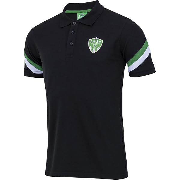 ASSE T-shirt Officiel Enfant Fille – 100% Coton, Collection AS Saint-Etienne