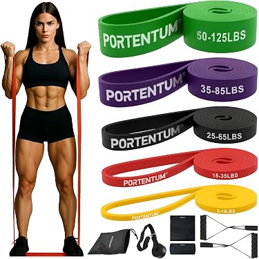 Produktbild von Pedal Widerstandsband, 4 Rohr Bungee Seil, Multifunktionales