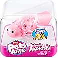 Pets Alive Swimming Axolotl - Pink - Dive Into An Enchanting World Of Underwater Fun With Pets Alive Swimming Axolotls! - Includes: 1 X Axolotl, 1 X Collector's Guide