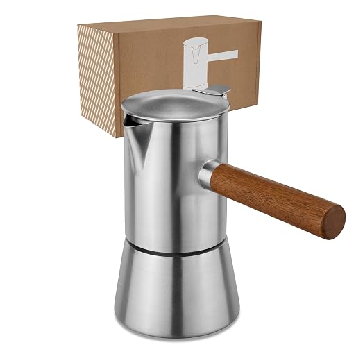 LAMBDA Coffee Vesuv, Edelstahl, 1-2 Tassen