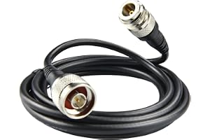 Boobrie N hane till N hona 2 m RG58U koaxial N-förlängningskabel hane till hona låg förlust förlängningssladd koaxialkabel RG