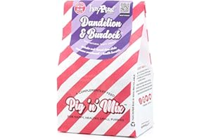 HayPigs! Pig 'n' Mix Dandelion & Burdock 100g Luxury Guinea Pig Treats Refill Bag - Rabbit Treats Also Great for Rat, Hamster or as Chinchilla Treat for Boredom Breaker - Guinea Pig Gifts