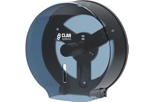 Clar Systems P3000PT Dispensador de Papel Higiénico en Rollo, Transparente