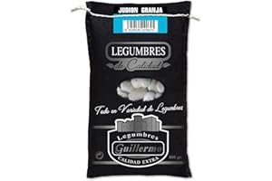 Guillermo | Judión - Saco 500g. | Gourmet | Calidad Extra | Alimento perfecto para dietas veganas y vegetarianas | Altas en fibra, vitaminas, minerales y contenido en proteínas