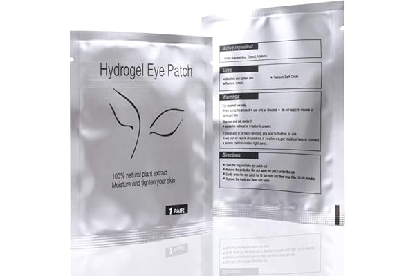 FADVAN 50 Paires de Patch D'extension de Cils Sous L'outil de Beauté de Patch de Gel Pour Les Yeux Pour L'extension de Cils Personnelle