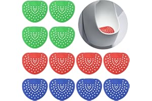 HENGBIRD Filtro per orinatoio con fragranza, 12 pezzi, per rimuovere gli odori, tappetino paraspruzzi, profumo duraturo, adatto per servizi igienici comuni, in centri commerciali, hotel, scuole, sport