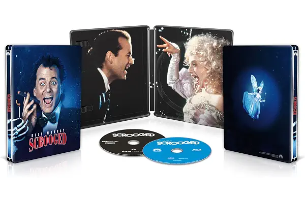 Los Fantasmas Atacan al Jefe (Steelbook) (Scrooged) (1988) (Richard Donner) (4K UHD + Blu-ray)