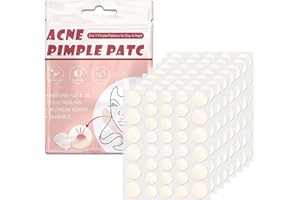 CHEAP4UK 288 Stück Pimple Patches Unsichtbare Natürliche Hydrokolloid Pickel Patch mit Teebaumöl & Salicylsäure Hyaluronic Tag und Nacht 2-in-1 Wasserdicht Atmungsaktiv Absorptions Akne Anti Pickel Patches