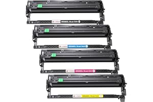 CLYWENSS DR248CL DR-248CL DR-248 DR248 CL Drum Unit Compatible with Brother MFC-L3740CDWE L3760CDW L8390CDW ‎HL-L3220CW L8230CDW L3220CWE L3240CDW DCP-L3520CDWE L3520CDW L3560CDW Printer Toner, 4-Pack