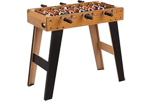 ColorBaby 85436 Futbolín para niños, con Patas, De Madera Resistente, con marcadores manuales, 2-4 Jugadores, 70x37x65 cm, Futbolines, Juegos fútbol niño, Juguetes 6 años