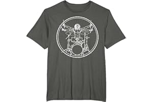 DRUMMER APPAREL CO. - CADEAUX POUR LE BATTEUR Batteur Drummer Batterie Tambours Cadeau por Les Batteur T-Shirt