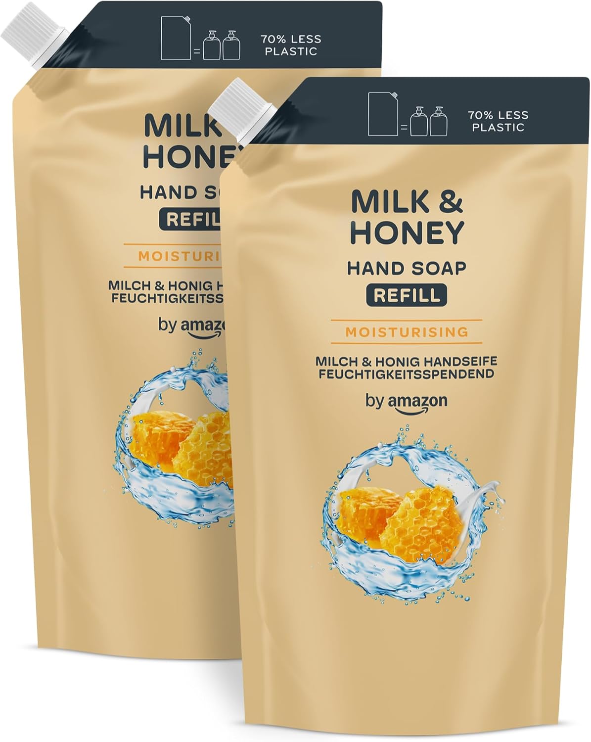 Avis d'Expert & Test Approfondi : by Amazon Milk Honey Hand Soap Refill 2 x 100 (Sélection)