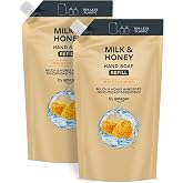 by Amazon Honey Milk Hand Soap Refill 2 x 1000ml