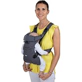 Chicco Easyfit ergonomik bebek taşıma &ccedil;antası, doğumdan itibaren 9 kg'a kadar bebekler ve &ccedil;ocuklar i&ccedil;in, kolay ve sezgisel, a