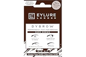 Eylure DYBROW Eyebrow Dye Kit, Dark Brown