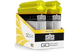 SCIENCE IN SPORT SIS Science in Sport GO Energy Gel Energetico Isotonico 30 x 60ml Limone - 22g di Carboidrati, Vegano