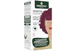 Herbatint Vegetal Color – Colorazione vegetale 100% naturale e bio CHERRY RED POWER – Ciliegia 100 gr
