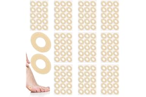 JOSOJOOU 150 Stück Hühneraugenpflaster Selbstklebende Hühneraugen Kissen Für Fußschutz Zehen Ovale Hornhaut Schutz Pads Rutschfest Hühneraugen Pflaster Pads Zum Gegen Hornhautentferner Schmerzen Und Blasen