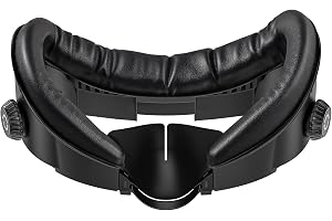 AMVR FC4L Face Cover Pad Facial Interface kompatibel med Meta/Oculus Quest 3 tillbehör, med justerbar knopp, inte kompatibel med Meta Quest 3S
