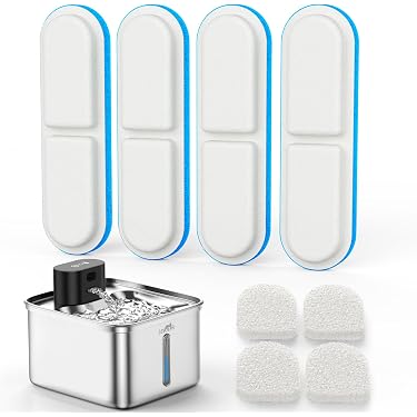 NISPIRA Aktivkohle-Wasserfilter 12 Stück – Für 2,5 L Nugget Trinkbrunnen, Entfernt Gerüche & Verunreinigungen